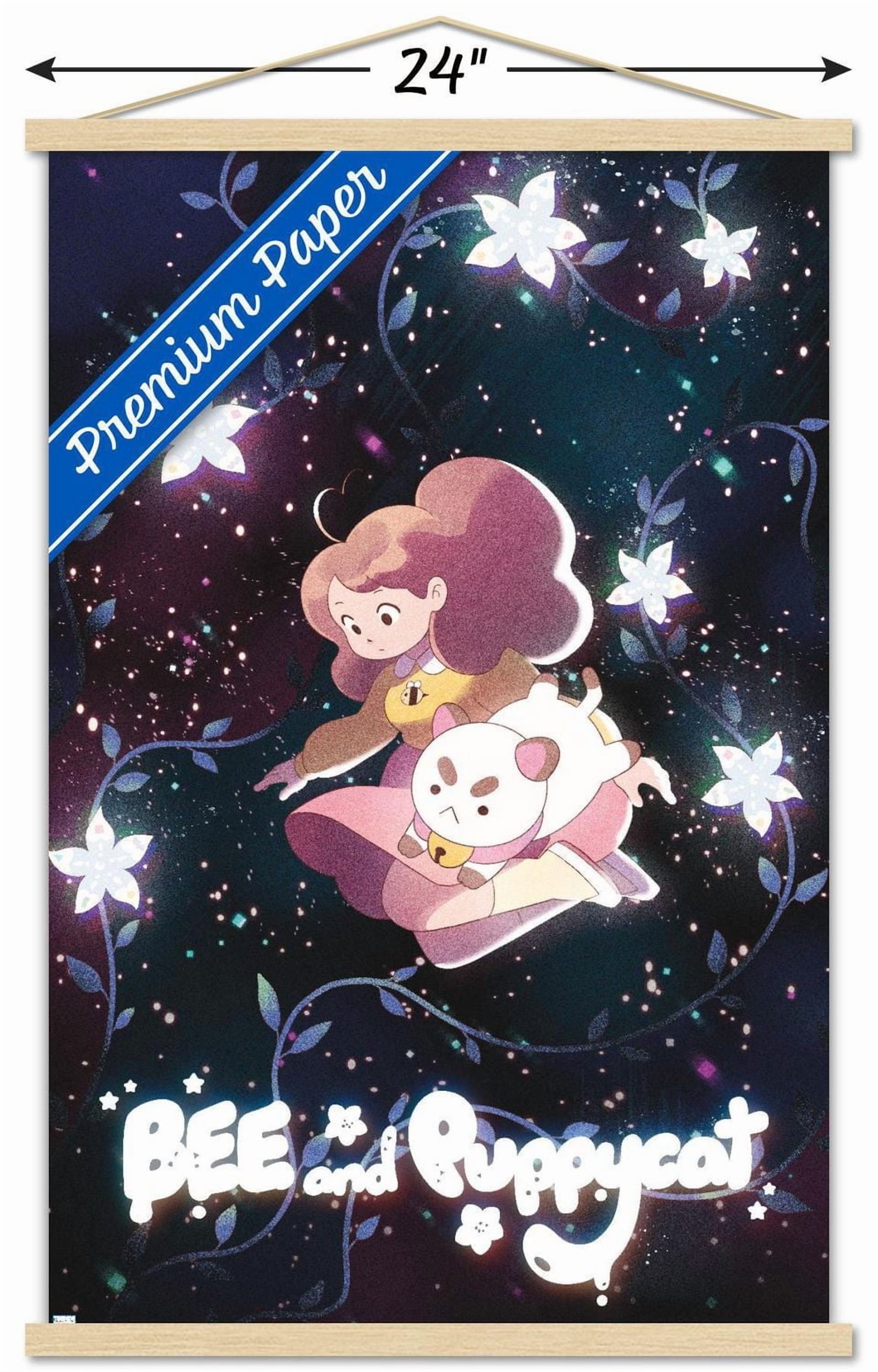 Bee And Puppycat - Space Flowers Key Art Wall Poster, 22.375" x 34"