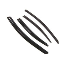 TuningPros Outside Mount Window Visor Deflector Smoke Tinted 4 Pcs Set For 2005-2010 Pontiac G6