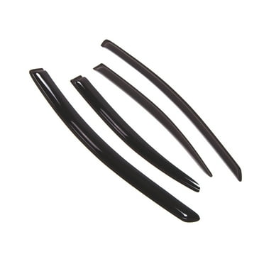 TuningPros Outside Mount Window Visor Deflector Smoke Tinted 4 Pcs Set For 2005-2010 Pontiac G6