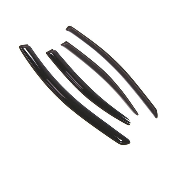 Tuningpros WD2-369 Outside Mount Window Visor Deflector Rain Guard Dark Smoke 4 Pcs Set For 2005-2010 Pontiac G6