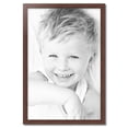 thumbnail image 2 of ArtToFrames 27" x 41" Honors Mahogany with Gold Picture Frame, 27x41 inch Brown Wood Poster Frame (WOM-5156), 2 of 7