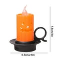 thumbnail image 3 of Popular Picks, Halloween Pumpkin Lantern, Glowing Night Light, and Bar Decorations, Pumpkin Candle for Party or Classroom, Clearance & Promo | Plastic, Yellow, MIANHT, 3 of 6
