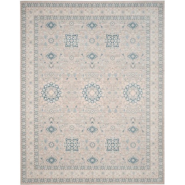 Safavieh Archive Collection ARC671A Grey and Blue Area Rug (9' x 12')