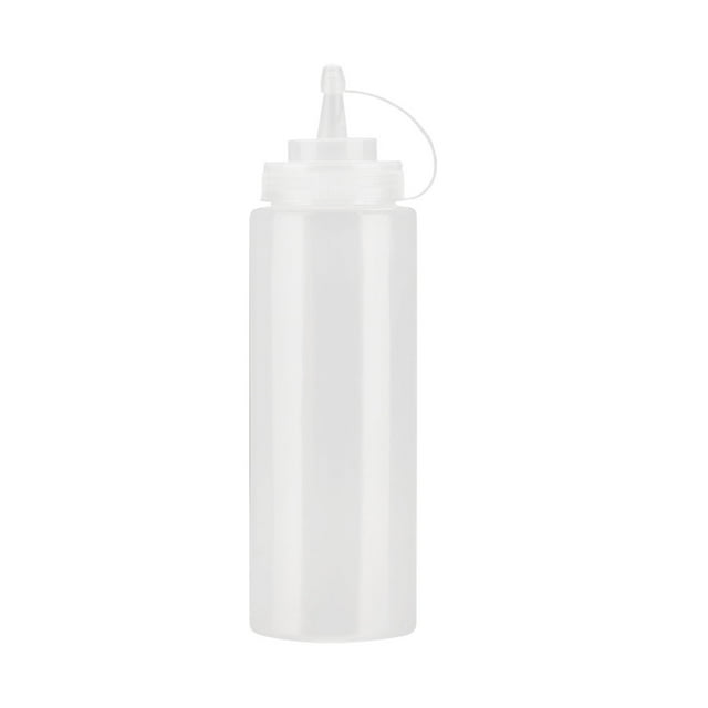 Botella Exprimible de Plástico Unique Bargains 240ml/8oz para Salsa Tomate