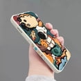 thumbnail image 1 of Funda de silicona cuadrada con dibujos de astronautas para Samsung Galaxy, carcasa suave mate para Samsung Galaxy A13, A23, A33, A53, A73, 5G, A32, A52, A52s, A72, A51, A71 qiuyongmign unisex, 1 of 2