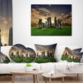 thumbnail image 4 of Designart Stonehenge - Landscape Photography Throw Pillow - 12x20, 4 of 5