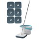 thumbnail image 1 of DQrwqpou Fregona Giratoria 360 ​​grados Herramienta Limpieza Con Cubo 2 5 L (6 Fregonas), 1 of 9