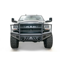 19-C Ram 2500/3500 New Body Style Black Steel Elite Front Bumper W/ Full Guard