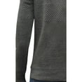 thumbnail image 5 of X RAY JEANS Mens Honeycomb Knit V-Neck Sweater, Charcoal, S, 5 of 5