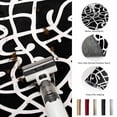 thumbnail image 5 of 4'x6' Area Rugs, Abstract Boho Indoor Outdoor Area Rug for Living Room Bedroom, Middle Century Rustic Black White Texture Washable Bathroom Rugs Kitchen Floor Carpet Mats Home Decor Aesthetic, 5 of 8