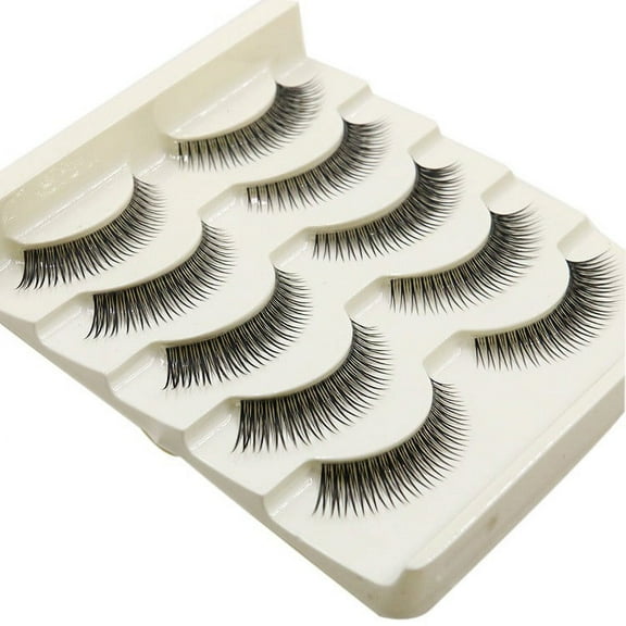 Siquannn 5 Pair Handmade Natural False Brown Lash Clusters Eye Lashes Clusters Kit De PestañAs Diy Lash Clusters Bq Lash Clusters 假睫毛 Lash Clusters D Curl Lash Cluster Glue Lashes Wispy
