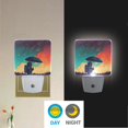 thumbnail image 2 of Yayeee LED Plug in Night Light for The Home with Auto Dusk to Dawn Light Sensors, 2 Pack, Astronaut and Sky, 2 of 6