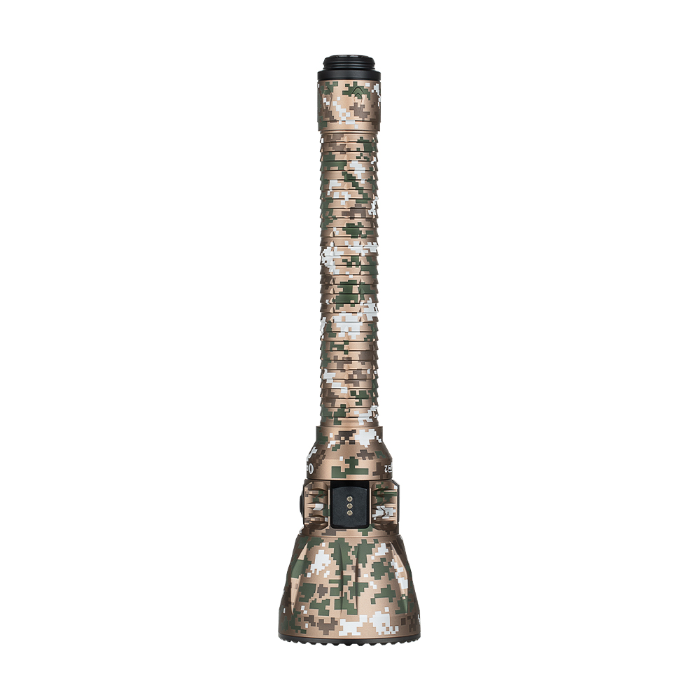 OLIGHT Javelot Turbo 2 1800 Lumen Rechargeable Tactical Flashlight with Long-Range 4921ft Throw, Dual-Switch LED Hunting Light with Wireless Remote 8M Control （Premium Digital Camouflage）