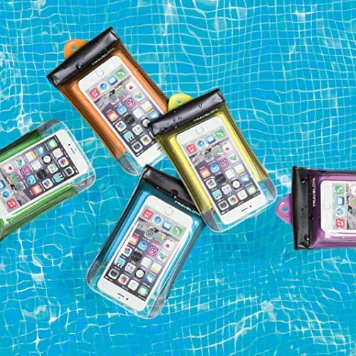 Travelon Waterproof Smart Phone/Digital Camera Pouch, Green, One Size