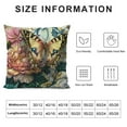 thumbnail image 5 of Nawypu Spring Summer Butterfly Throw Pillow Covers Outdoor Butterfly Quato Farmhouse Pillowcover for Bench Sofa Home Outdoor Spring Decor,, 5 of 5