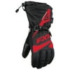 FXR Thinsulate Fuel Snowmobile Gloves Durable Waterproof Breathable 3M Black Red - 190804-1020-22