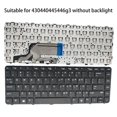 thumbnail image 3 of Clavier de Remplacement Sans Rétroéclairage pour Hp Pro Book 430 G3 430 G4, 3 of 5