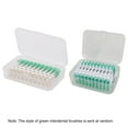 thumbnail image 3 of Teeth 160pcs Double-ended Toothpick Soft Silicone Tooth Picks  Floss Interdental Brush Teeth Stick  Hygiene Tools, 3 of 7