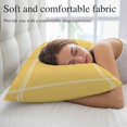 thumbnail image 5 of Pure Yellow Pillow Covers 12"x20", Simple Solid Color Soft Brushed Microfiber Breathable Throw Pillow Covers, Decorative Pillowcase with Zipper for Couch Sofa Bedroom Living Room, 5 of 9