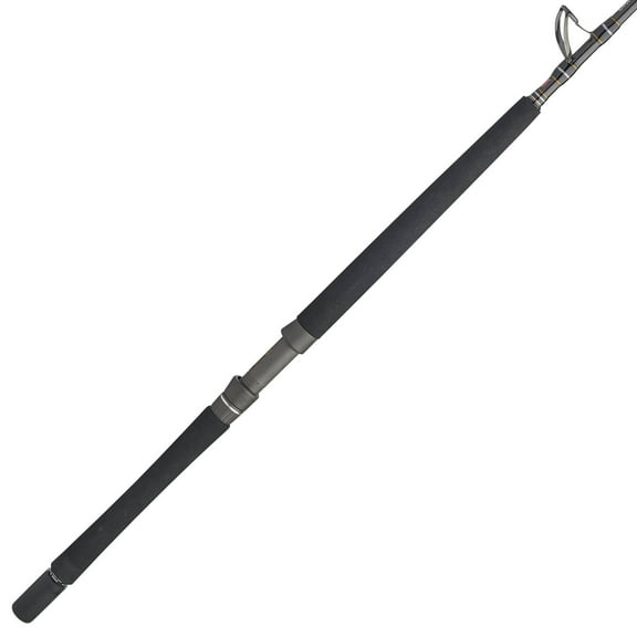 Penn Carnage III Boat Conventional WC Spinning Fishing Rod, 7’, Loads 80 – 150 Lbs, Black