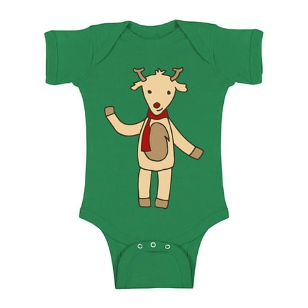 

Awkward Styles Ugly Xmas Baby Outfit Bodysuit Christmas Sketch Romper