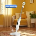 thumbnail image 2 of Floor Cleaning Steam Mop, Lightweight Floor Steam Cleaner for Hardwood/Tile/Laminate Carpet, 2 Washable Pads, Blue/Gray, 2 of 12