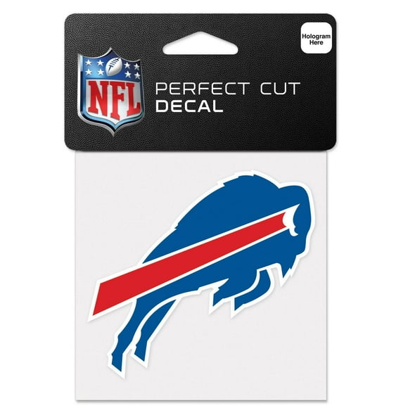 Décalque De Couleur À Découpe Parfaite Buffalo Bills 4" X 4" Wincraft