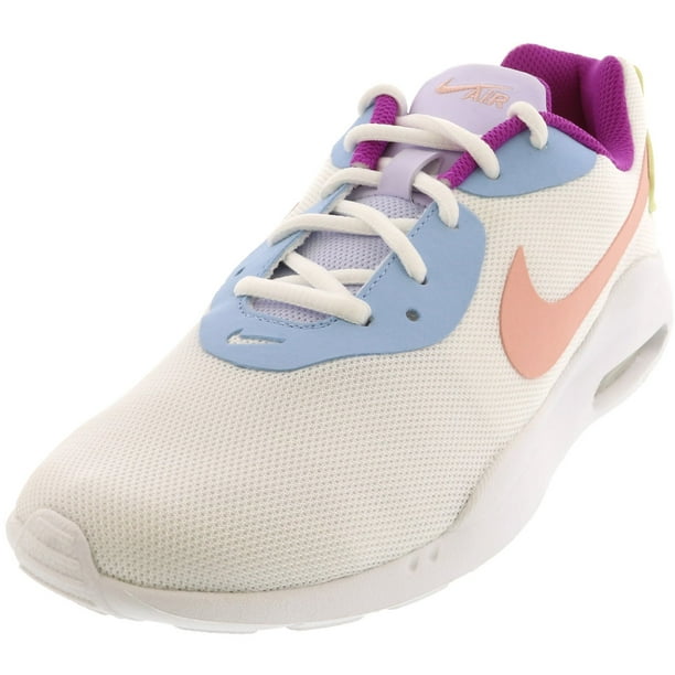 Nike Women's Air Max Oketo White / Bleached Coral Ankle-High Running - 9M جوارب الضغط