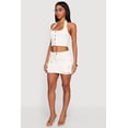 thumbnail image 2 of Women's Denim Cargo Mini Skirt, 2 of 4