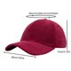 thumbnail image 5 of Sombreros de béisbol ajustables con visera para el sol, de poliéster, para hombre y mujer, estilo único, a la moda, de color sólido, 5 of 5