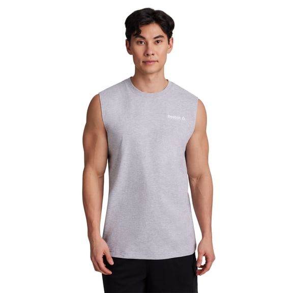 Reebok Men's and Big Men's Trace Sleeveless Graphic Muscle Shirt, Sizes XS-5XL