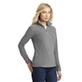 thumbnail image 3 of Port Authority ® Ladies Microfleece 1/2-Zip Pullover. L224, 3 of 3