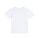 thumbnail image 5 of Blusas y camisas de manga corta con cuello redondo, color liso, para niños, camisetas de manga corta con cuello redondo, tallas medianas y grandes, top informal y cómodo, top de poliéster para niña, 5 of 7