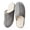 Gray, variant on Men's Slip-on Slippers Lightweight Memory Foam House Shoes with Anti-Skid Indoor Outdoor Sole