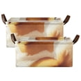 thumbnail image 3 of Dog Corgi Storage Bins with Handles Foldable Storage Baskets for Shelves Organizer Cloth Baskets, 3 of 8