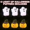 thumbnail image 7 of ArtCreativity LED Halloween Fidget Toys 6-pack – Ghost & Pumpkin Light-Up Puffers, Non-Candy Trick-or-Treat Toys for Kids 3+, 7 of 7