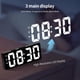 thumbnail image 5 of Reloj Despertador Electrónico Digital Mesa Con Control Por Voz para Estudiantes, 5 of 9