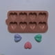 thumbnail image 1 of Juego de moldes de silicona con forma de corazón para tartas | Herramienta para hacer pudines con forma de corazón para hornear, chocolate, gelatina y cubitos de hielo | Antiadherente, apto para uso, 1 of 9