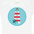 thumbnail image 4 of Inktastic Lighthouse Nautical Beach Boys or Girls Baby Bodysuit, 4 of 5