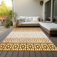 thumbnail image 6 of Addison Rugs Chantille Indoor/Outdoor Transitional Geometric Paprika Washable Rectangle Rug, 10' x 14', 6 of 6