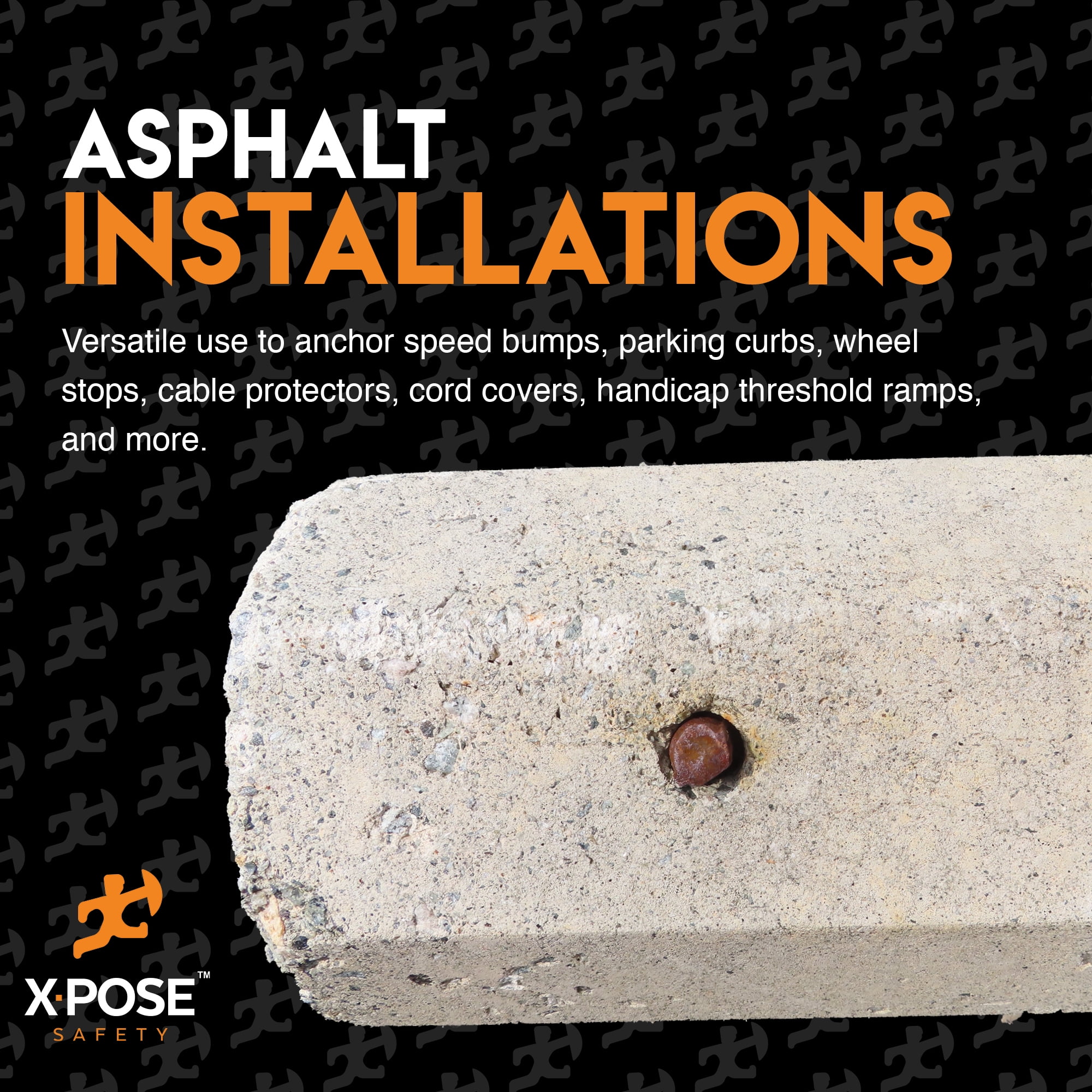 Rebar Stakes - 14 inch Metal Spikes 1/2 inch Diameter -100 Pack Rebar Support - by Xpose Safety