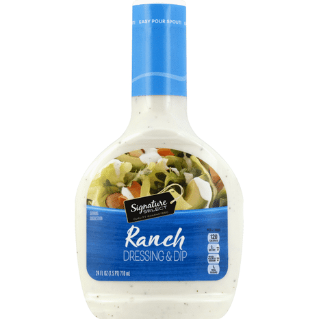 Signature S Dressing & Dip Ranch Easy Pour Spout, 24 Fl Oz