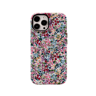 Bright Blossom Slim Hybrid Dual Layer Shockproof Phone Case for iPhone 15 Pro Max Anti-Drop & Anti-Scratch
