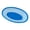 Blue, variant on Oval Plastic Fast Food Baskets, Multi-Color Restaurant Serving Baskets, Reusable Fry Burger Sandwich Storage Trays for Diner, Cafe, Party Serving,10 PC,9.45*6 in.