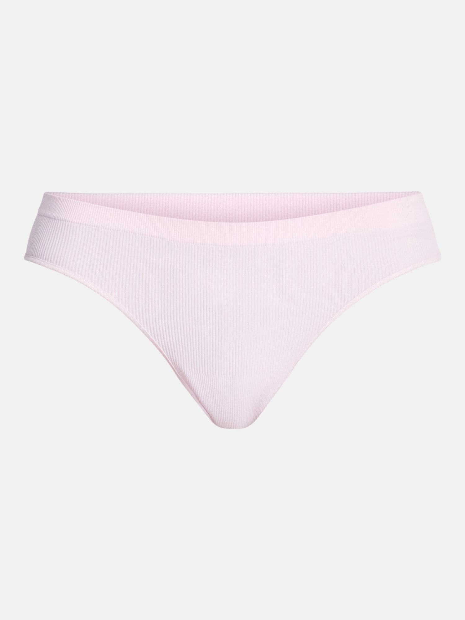No Boundaries Seamless Thong Panties, 3 Pack, Women's XS-XXXL
