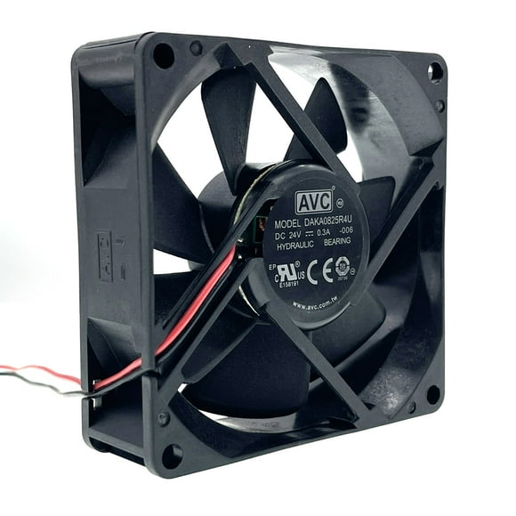 Brand New AVC DAKA0825R4U 8025 8cm 80mm Case Fans DC 24V 0.3A High Speed CFM Rotation 5000RPM Cooling Fan
