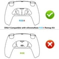 thumbnail image 4 of eXtremeRate RISE4 Remap Kit Scarlet Red Replacement Redesigned K1 K2 K3 K4 Back Buttons Housing Shell for PS5 Controller BDM-010/020/030/040, 4 of 7