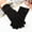 back cover three buttons black, variant on Padded Gloves Autumn And Winter Warm Gloves Women'S Non Down Padded Outdoor Riding Gloves Winter Playing Snow Gloves