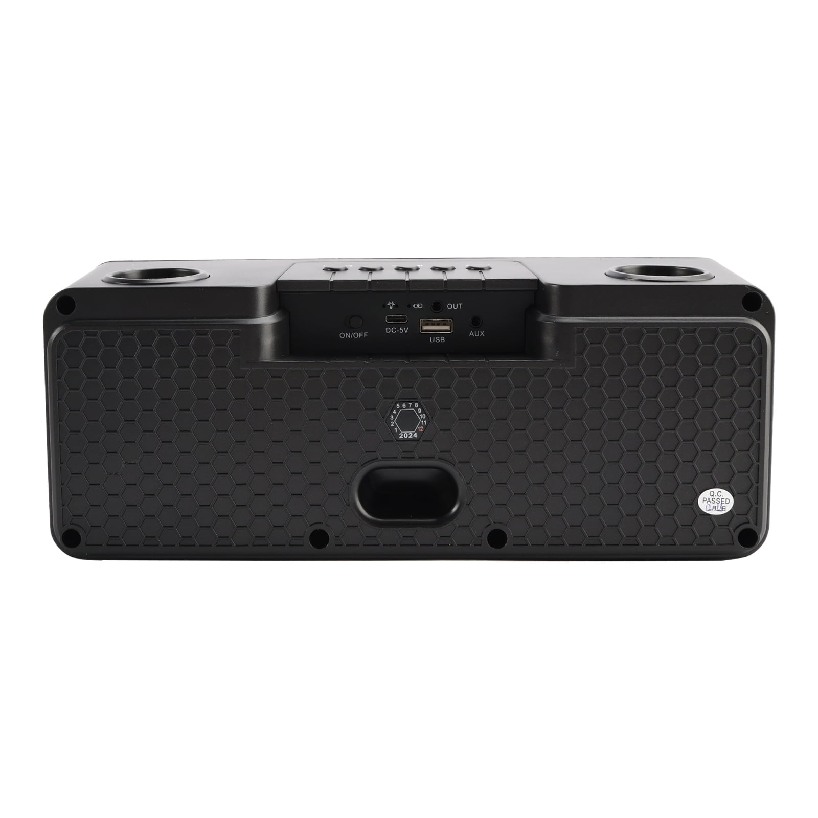Wireless Bluetooth Dual Microphone Karaoke All-In-One Speaker for Home Outdoor