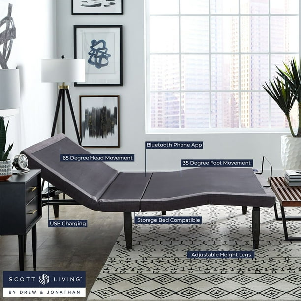 Scott Living Zero Clearance Balance Adjustable Mattress Base